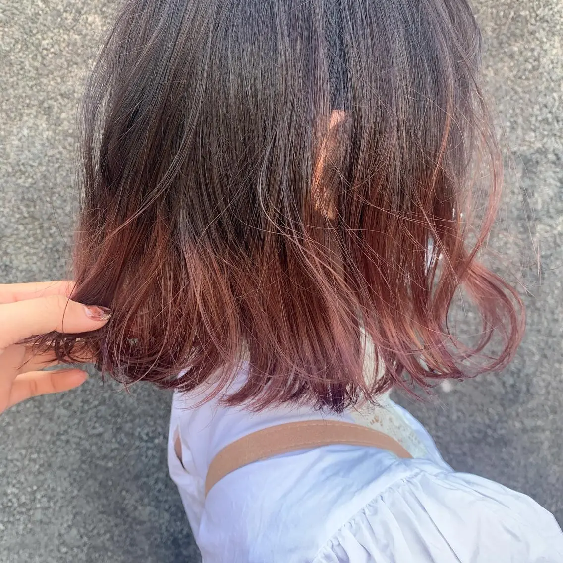 ショート カラー ピンクカラー カット ヘアカラー トリートメント hubhair レイヤー/透明感のヘアスタイル