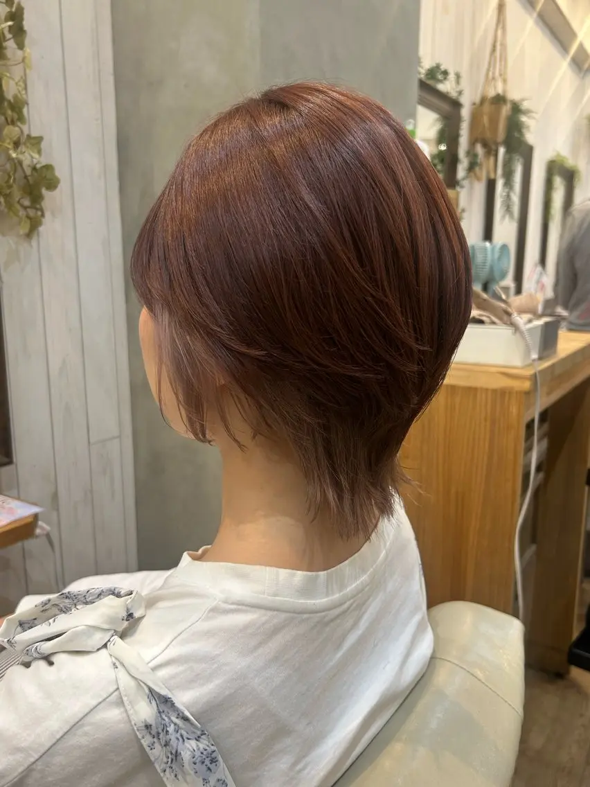 ショート 🦋韓国風レイヤー 🦋AYANE⁎⁺˳のヘアスタイル