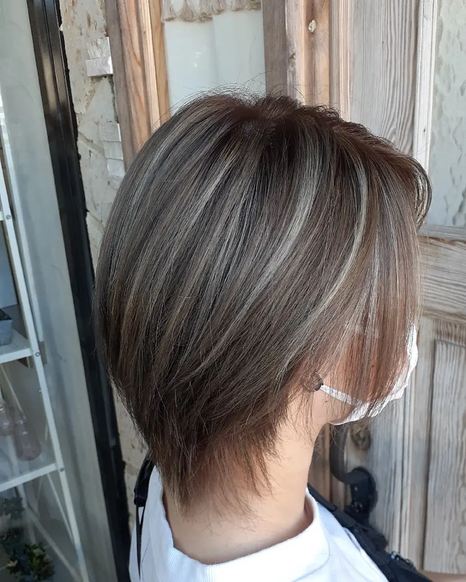 ショート カラー 透明感カラー/髪質 改善✨筒井 昭秀のヘアスタイル