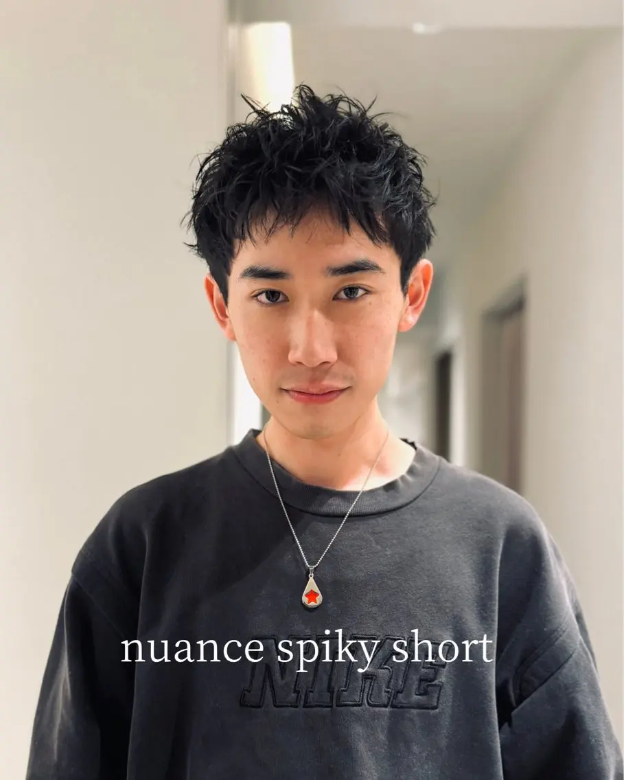 メンズ ラフショート メンズパーマ 丸山のヘアスタイル