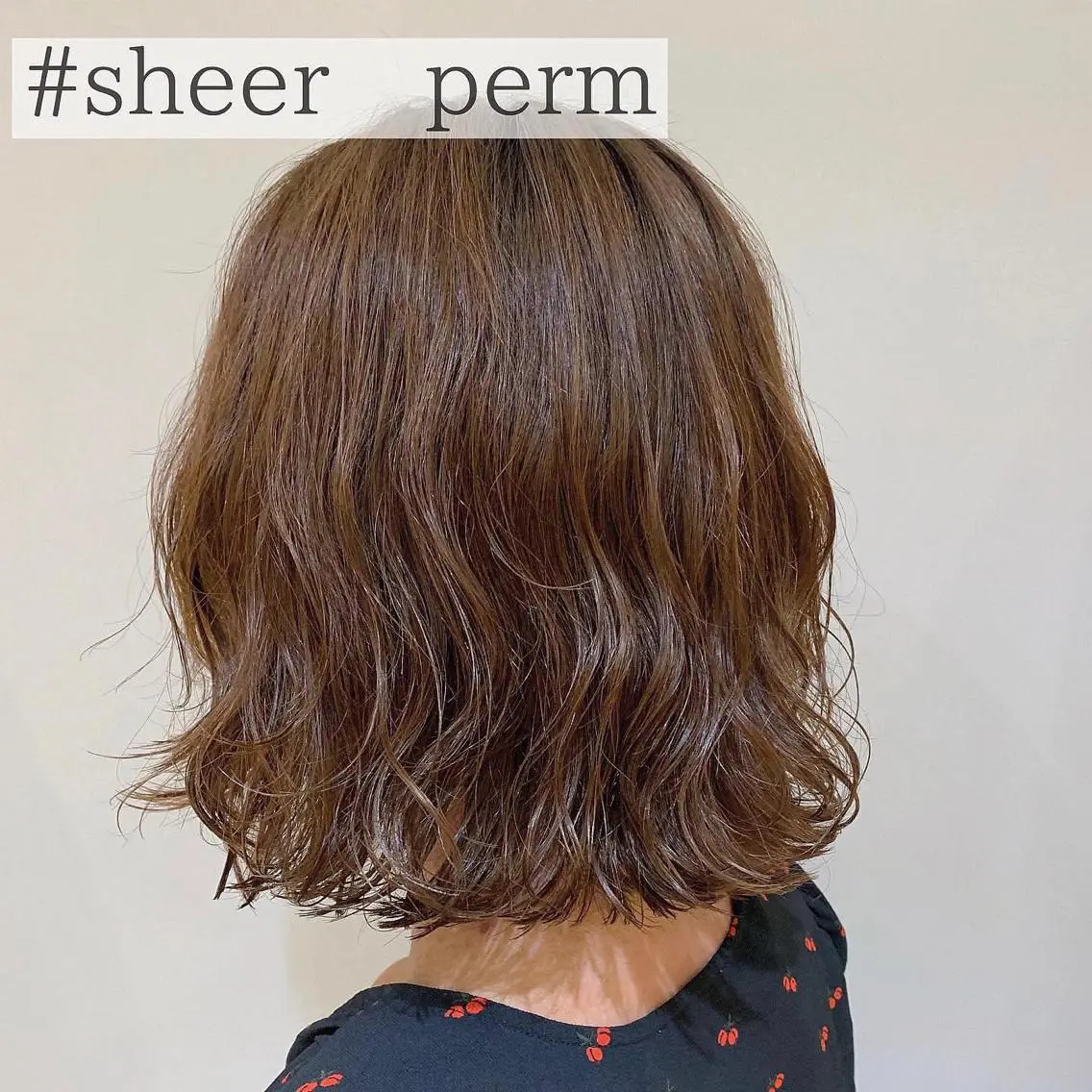 ショート カラー パーマ ヘアアレンジ トリートメント 松田 亮葉のヘアスタイル