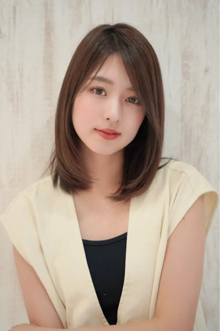 🙎♀️補修効果で傷みを抑える🙎♀️ストレートパーマ+カットの写真