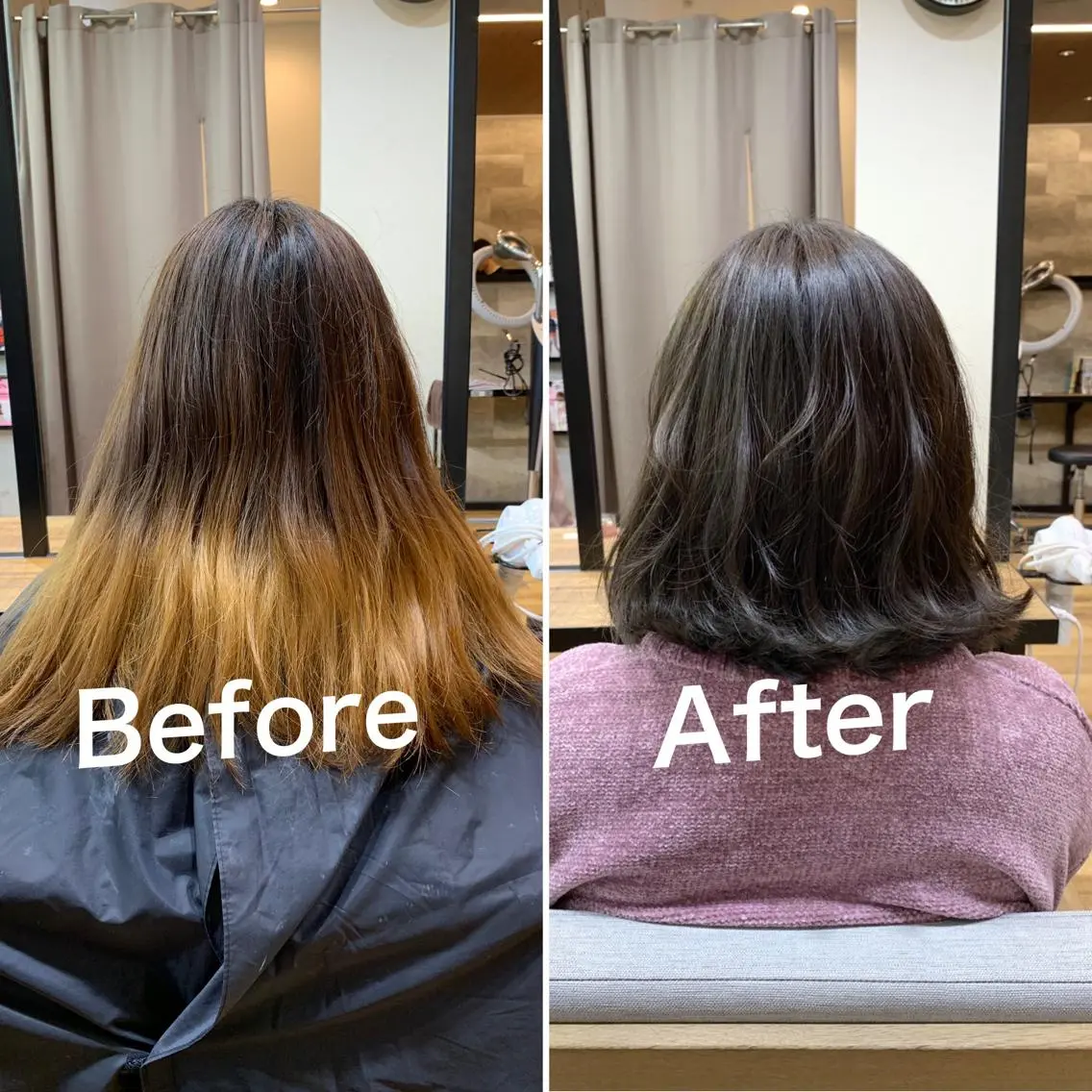 カラー カット トリートメント 佐瀬竜矢PRIMAL /portのヘアスタイル
