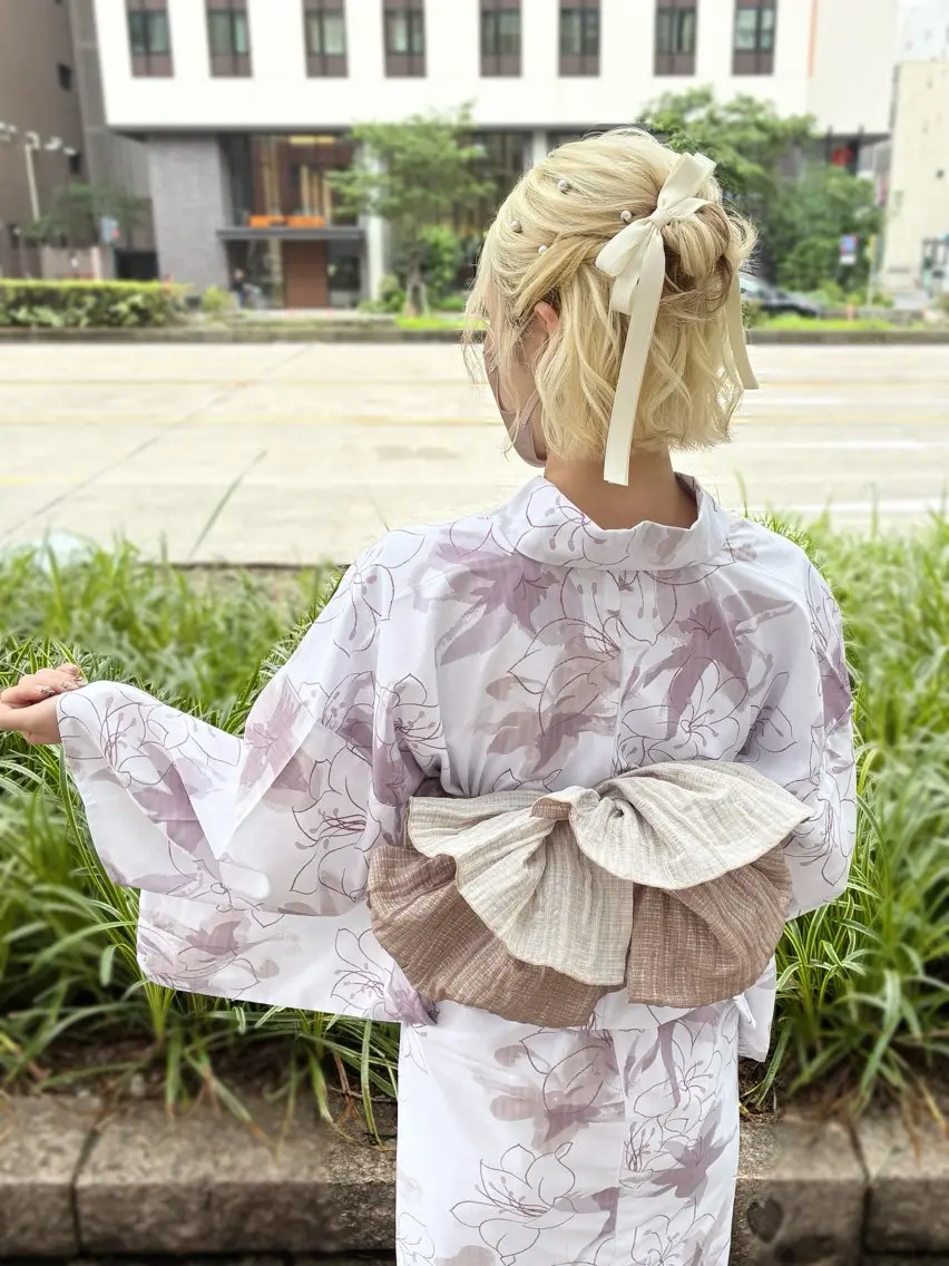 ショート ヘアアレンジ 浴衣 着付け ヘアセット専門店 Rのその他イメージ