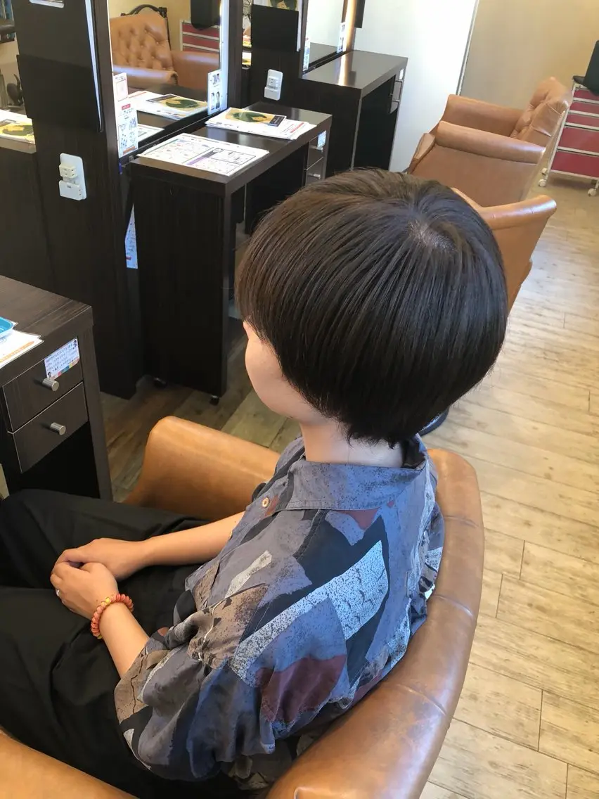 ショート 坂口 智也のヘアスタイル