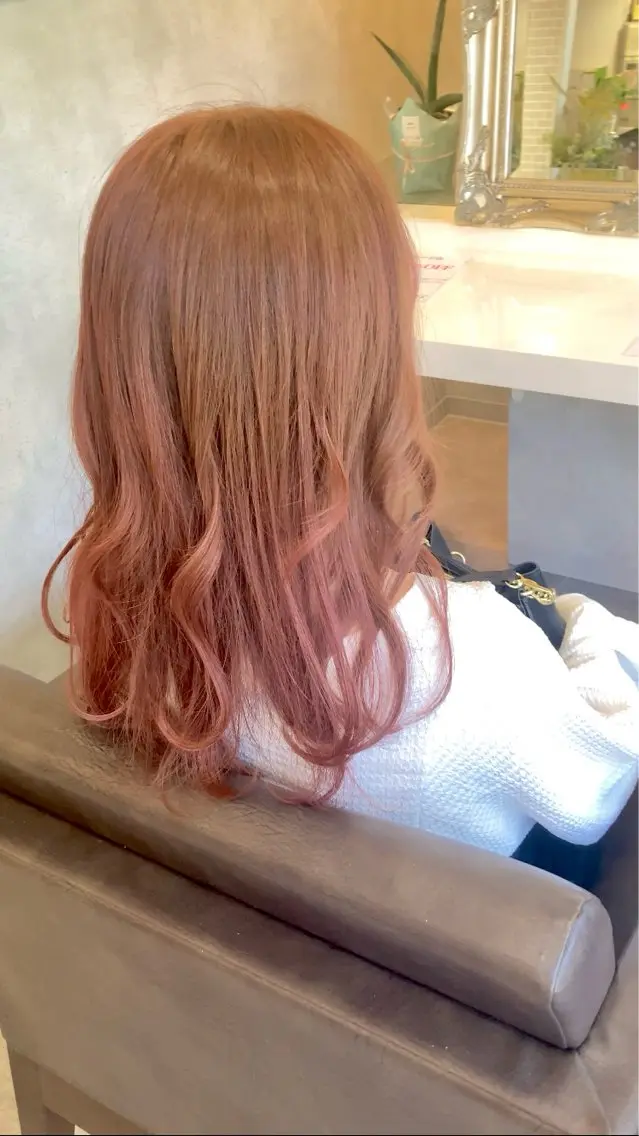 カラー ヘアカラー ぱく みやんのヘアスタイル