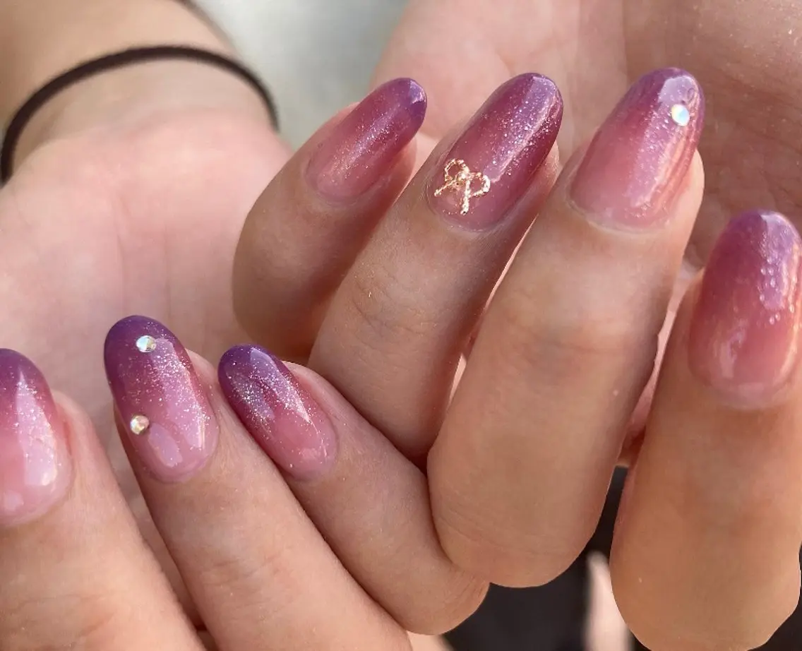 ネイル グラデーション ハンドネイル NAILSALON NUIT.[ニュイ]のネイルデザイン