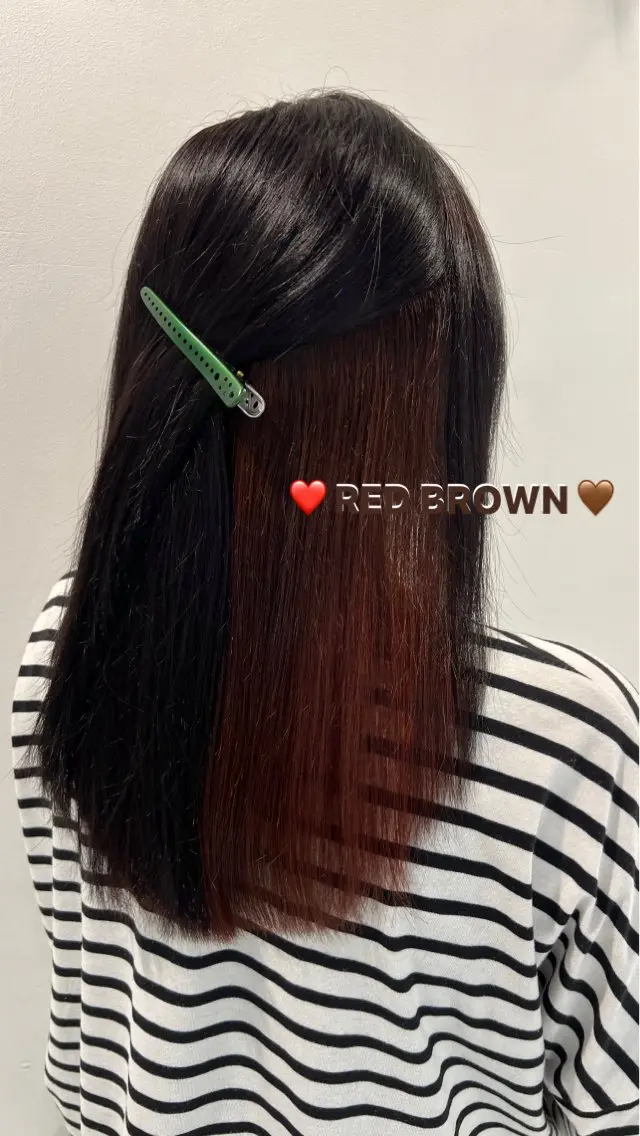 ロング カラー 💚 AKI 💚のヘアスタイル