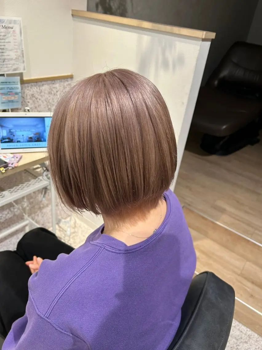 カラー ヘアカラー ♡ハイトーン★ ネイル/しの♡のヘアスタイル