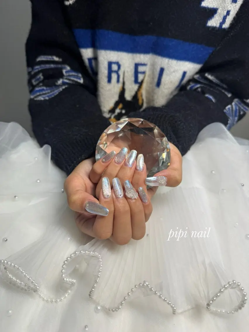 ミディアム ハンドネイル pipi nailのネイルデザイン