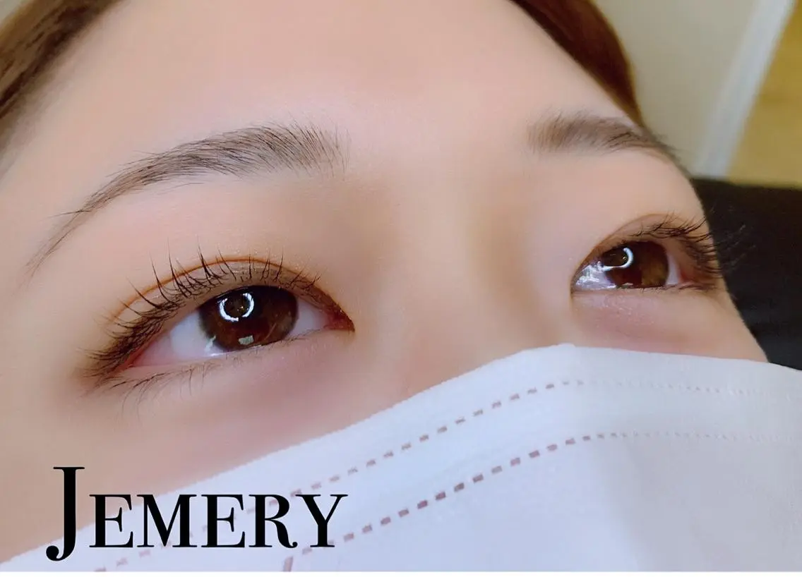 マツエク・マツパ 一重×まつ毛パーマ マツパ 💎 Jemery 💎のマツエク・マツパデザイン