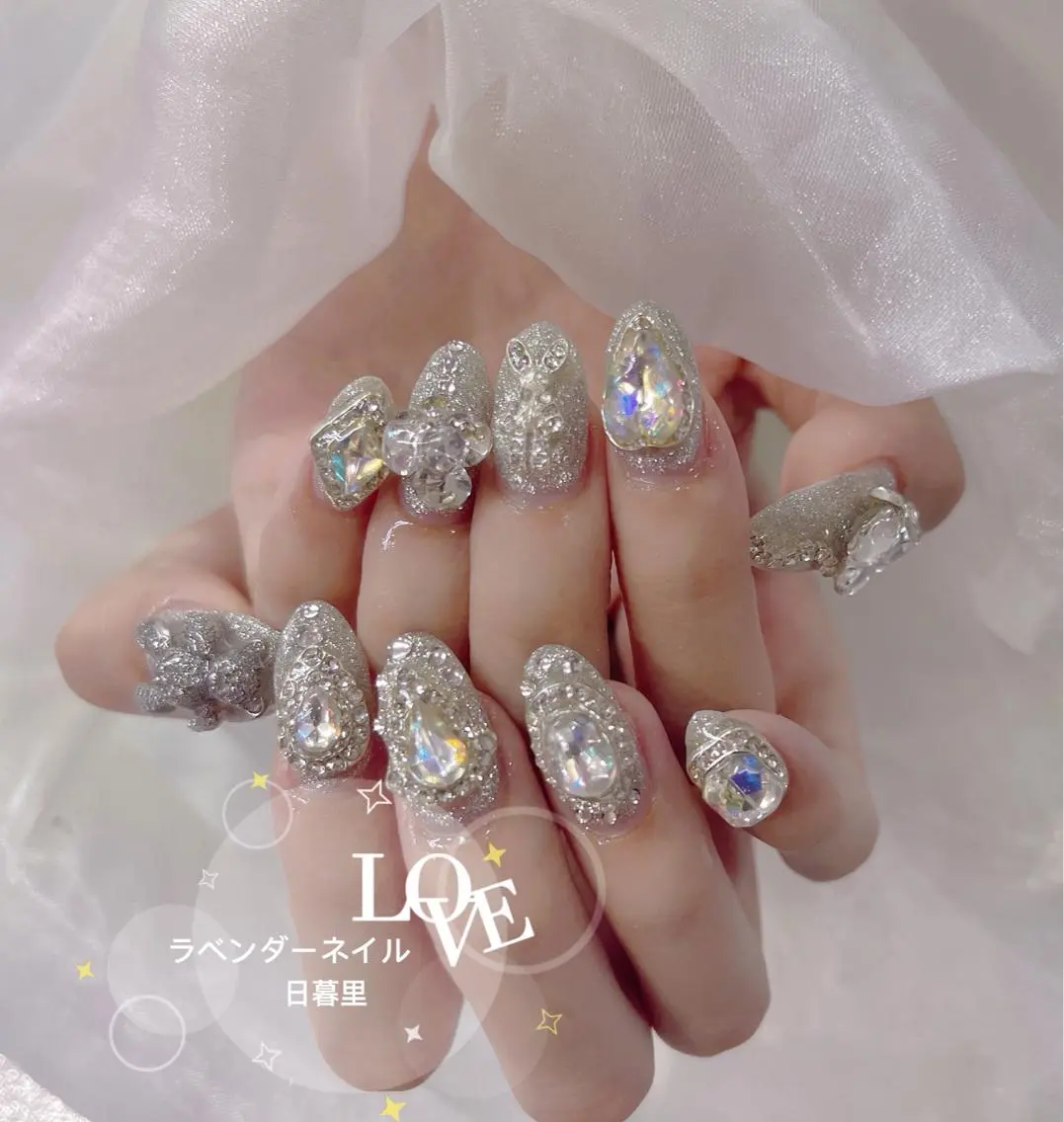 ネイル ラベンダー💖日暮里 ルル💖ネイルのネイルデザイン