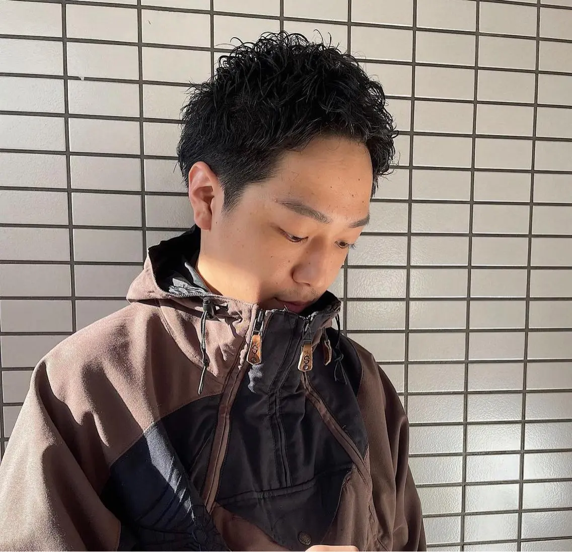 ショート メンズ メンズパーマ メンズベリーショート ベリーショート ショートヘア 渋谷/原宿/メンズ/ コヤマトモヤのヘアスタイル