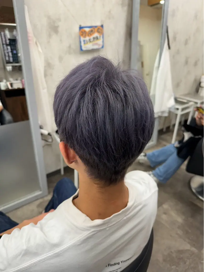 ✨️メンズ5月ミニモ限定クーポン✨️　　　　　　　　　　　　　　　　　　カット+ワンカラー+トリートメントの写真