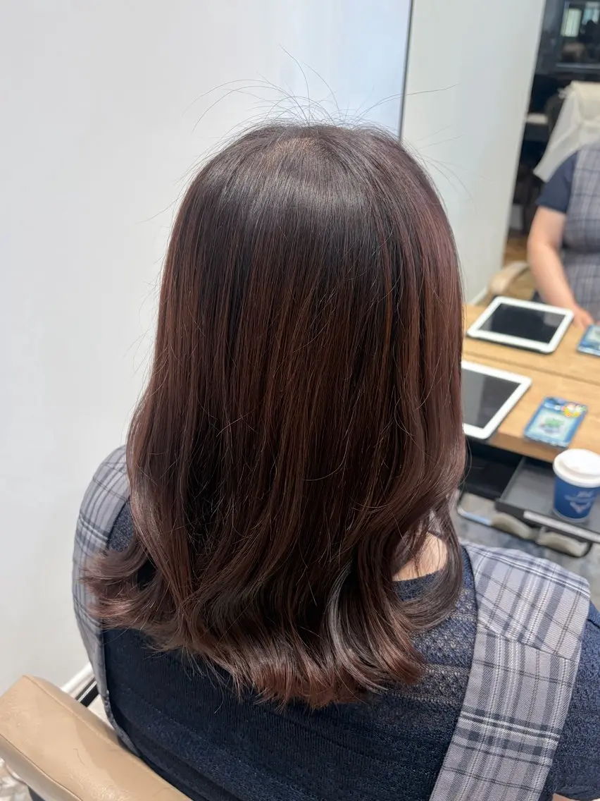 ミディアム 志波 珠音のヘアスタイル