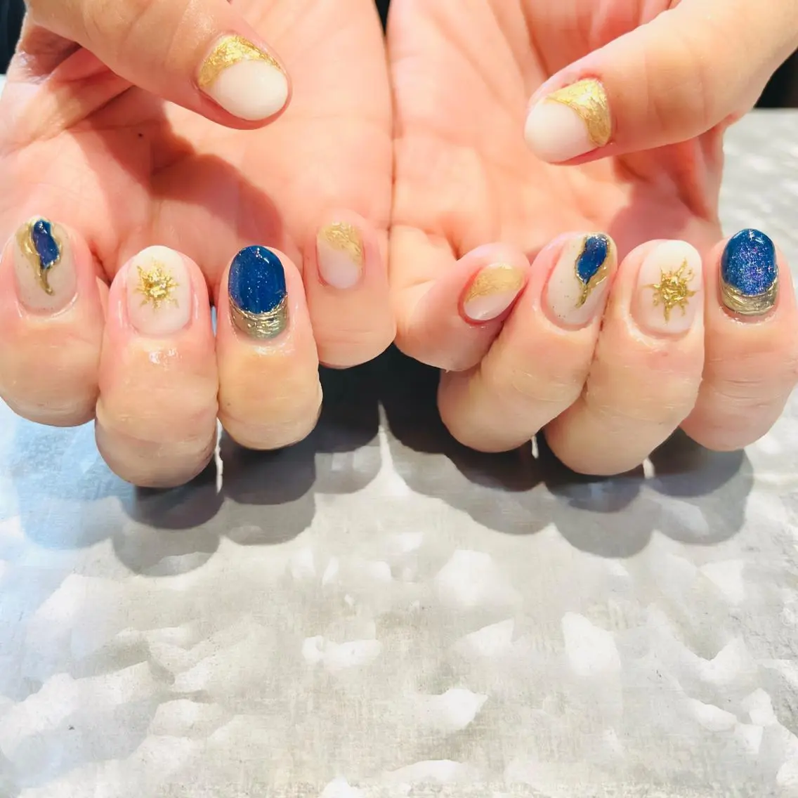 ネイル ニュアンスネイル TRAM-nail moriizumiのネイルデザイン