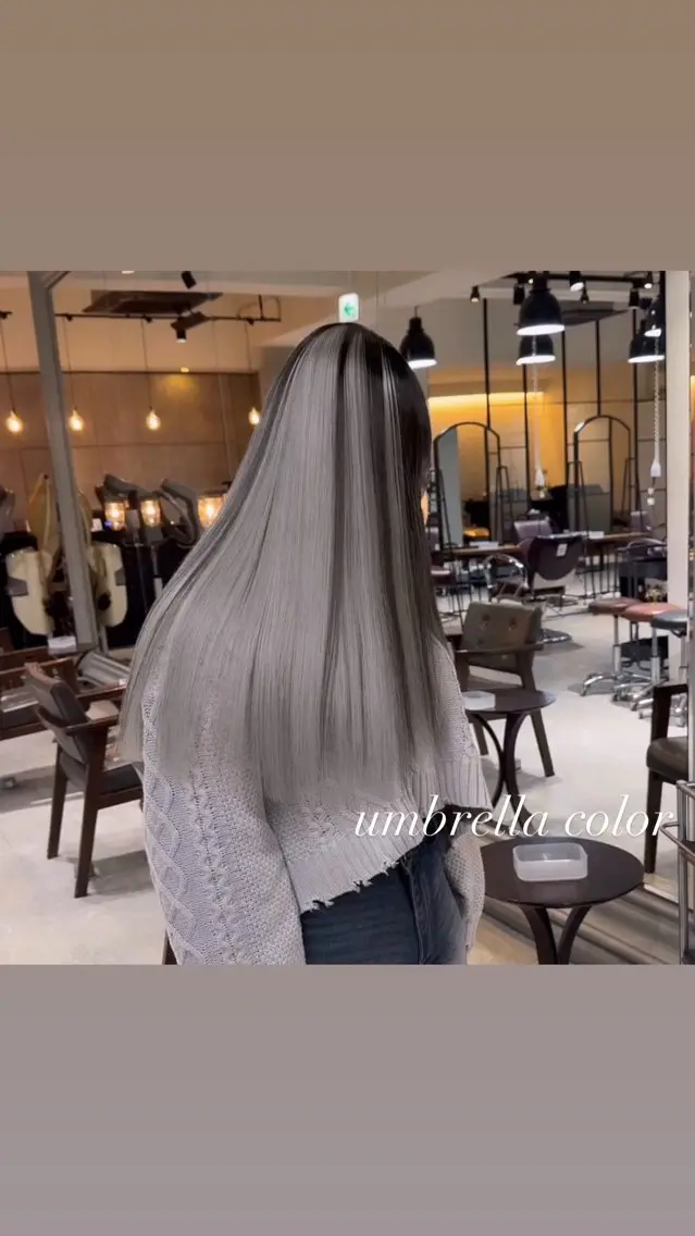 ロング カラー カット ヘアカラー トリートメント ヘアセット 💜ハイトーン💛 マジカルかいちゃんのヘアスタイル