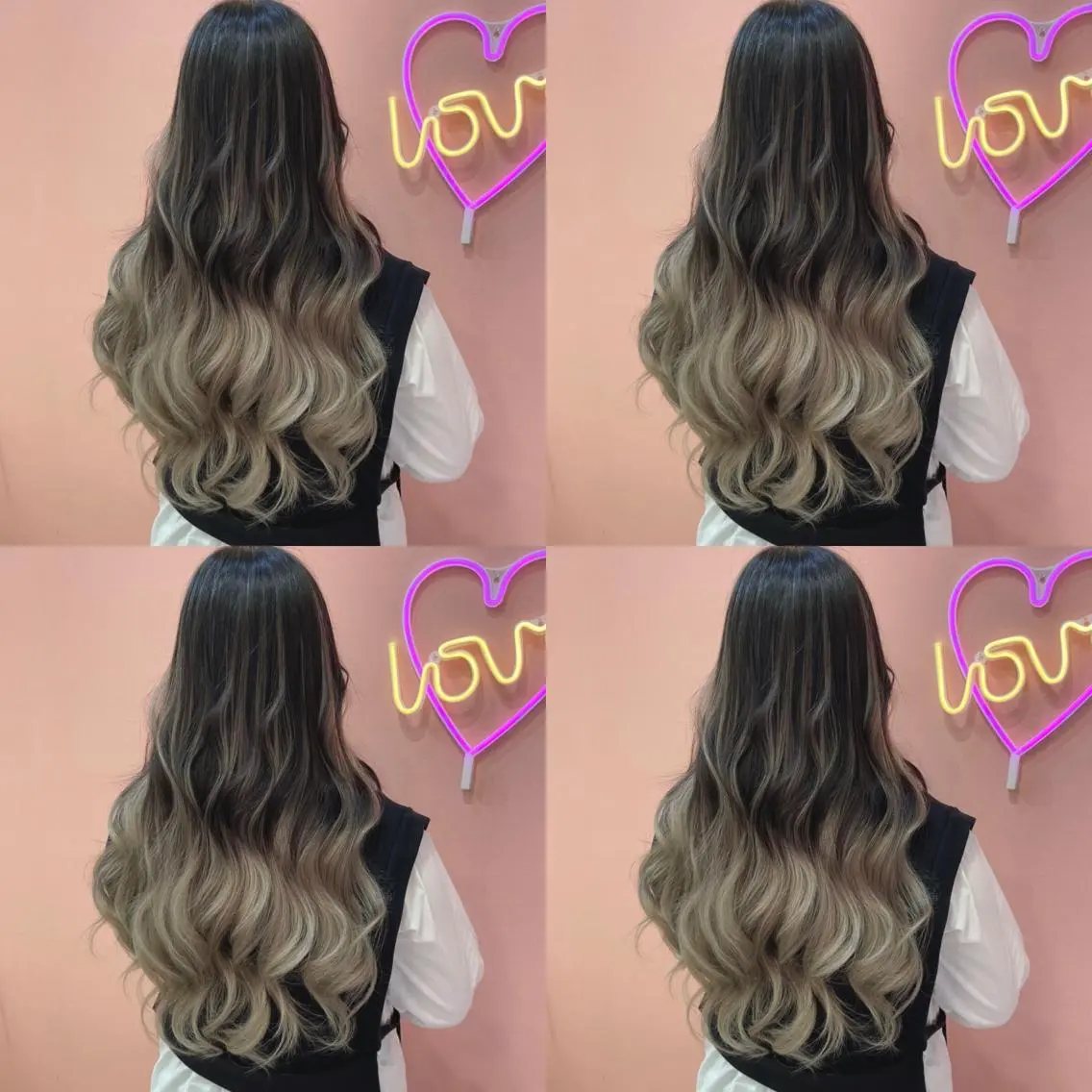 ロング カラー バレイヤージュ レイヤーカット 🌷MAYU 🌷のヘアスタイル
