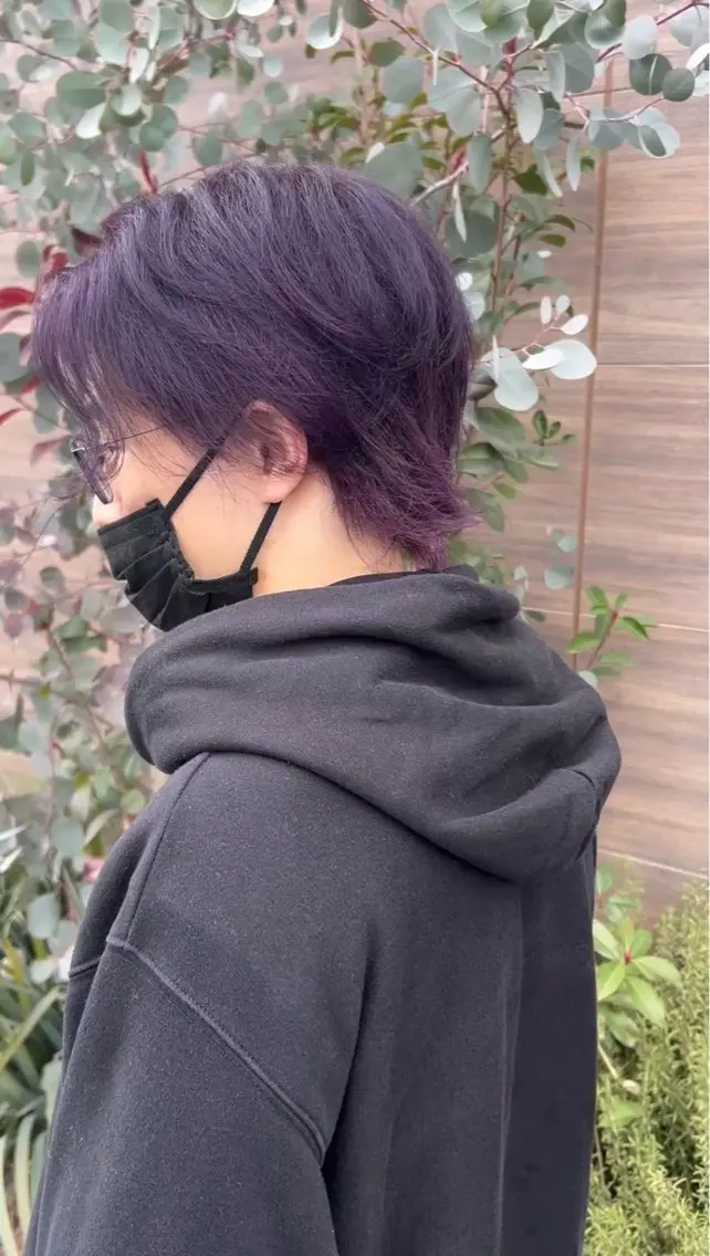 メンズ カット ヘアカラー ✨️髪質改善美容師 ✨️堀井のヘアスタイル