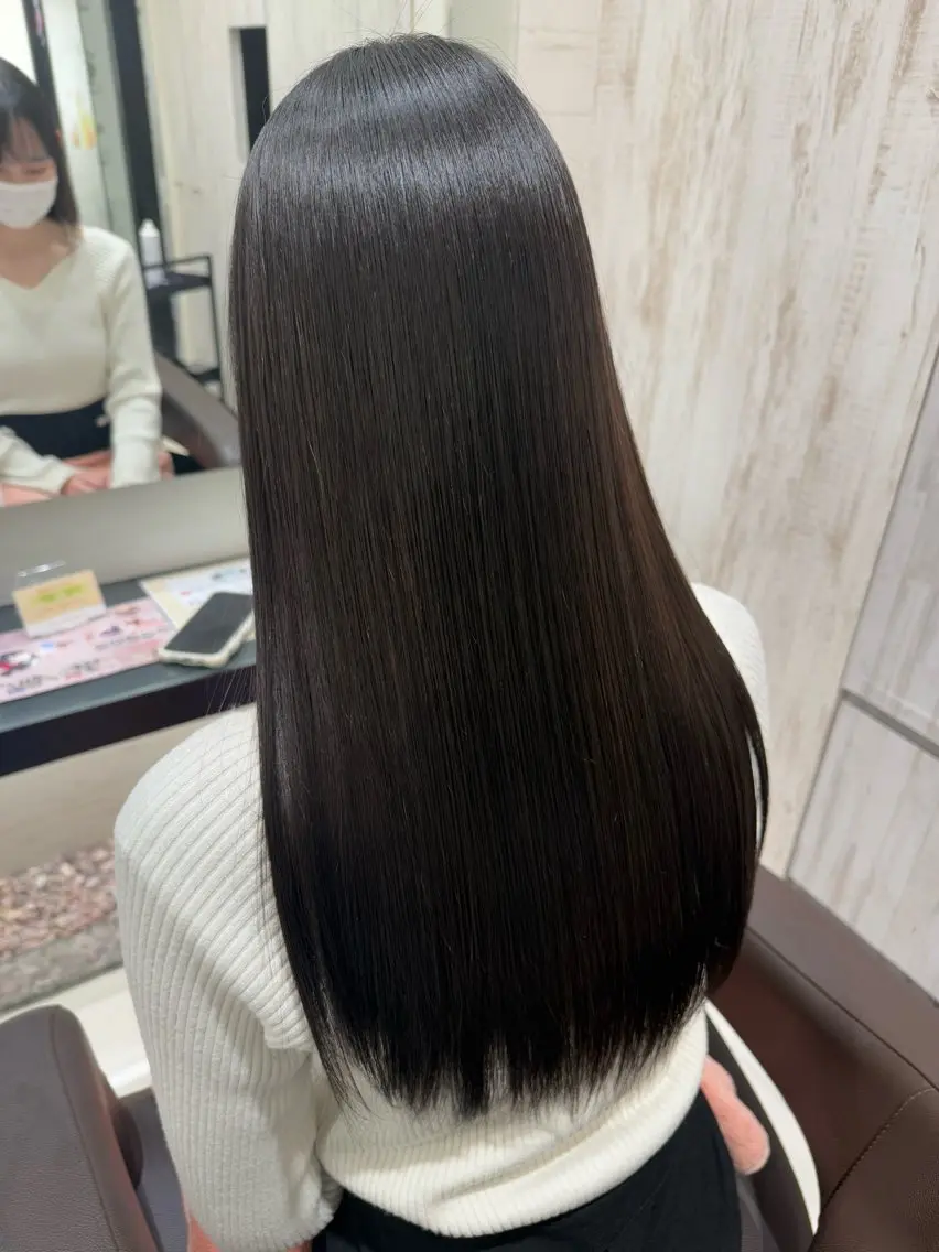 【艶髪応援キャンペーン📣✨】艶々髪質改善トリートメントプラチナコース✨の写真