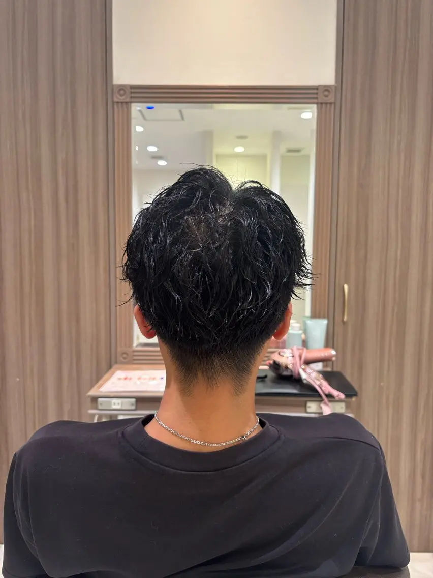 パーマ メンズ カット パーマ 山田玲碧 🎀メンズカット🎀のヘアスタイル