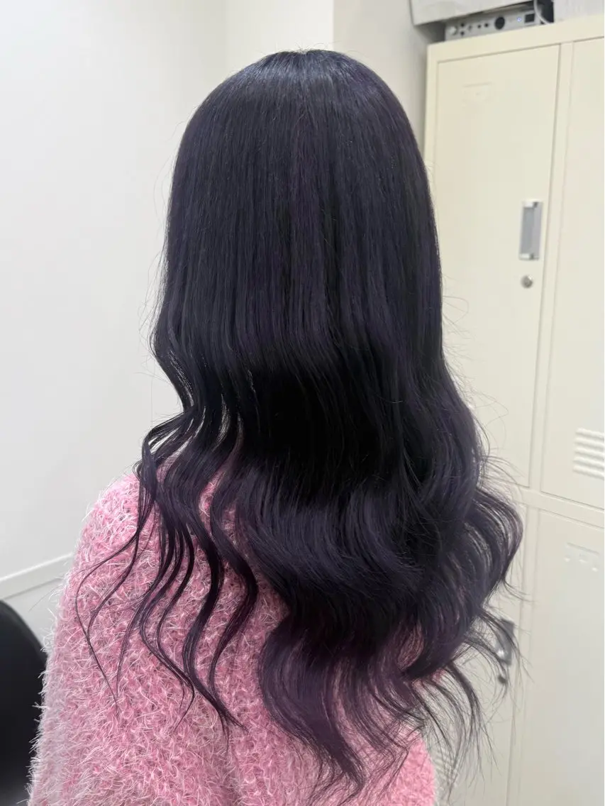 ロング カラー ヘアカラー 透明感艶カラー/ Hao 🎀のヘアスタイル