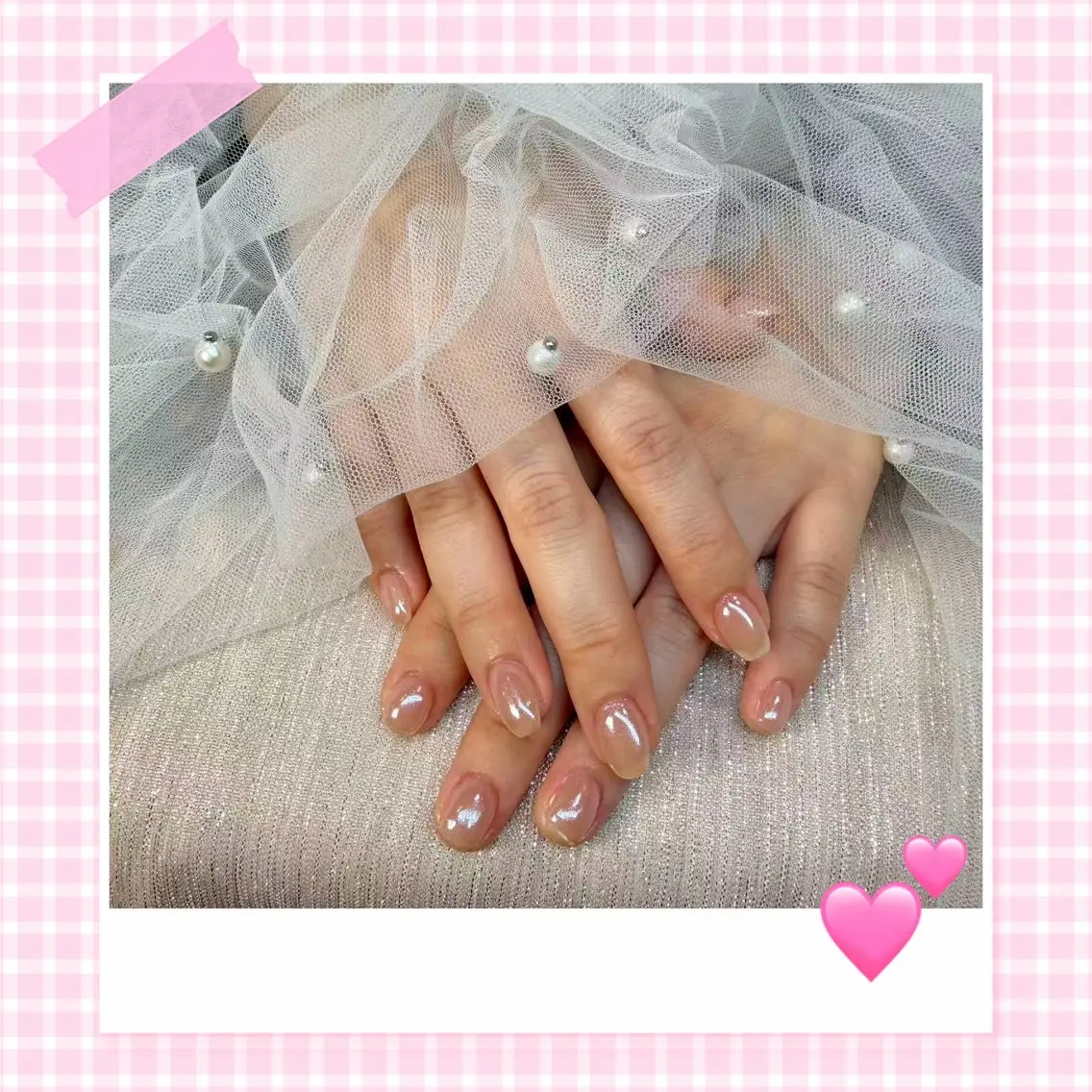カラー ハンドネイル エクラ はるのネイルデザイン