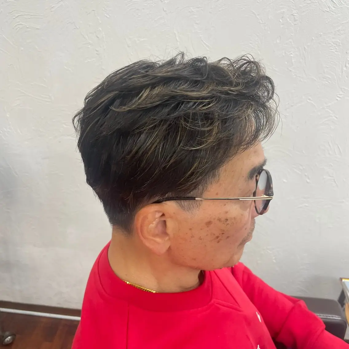メンズ ヘッドスパ 岩沢 奏多のヘアスタイル