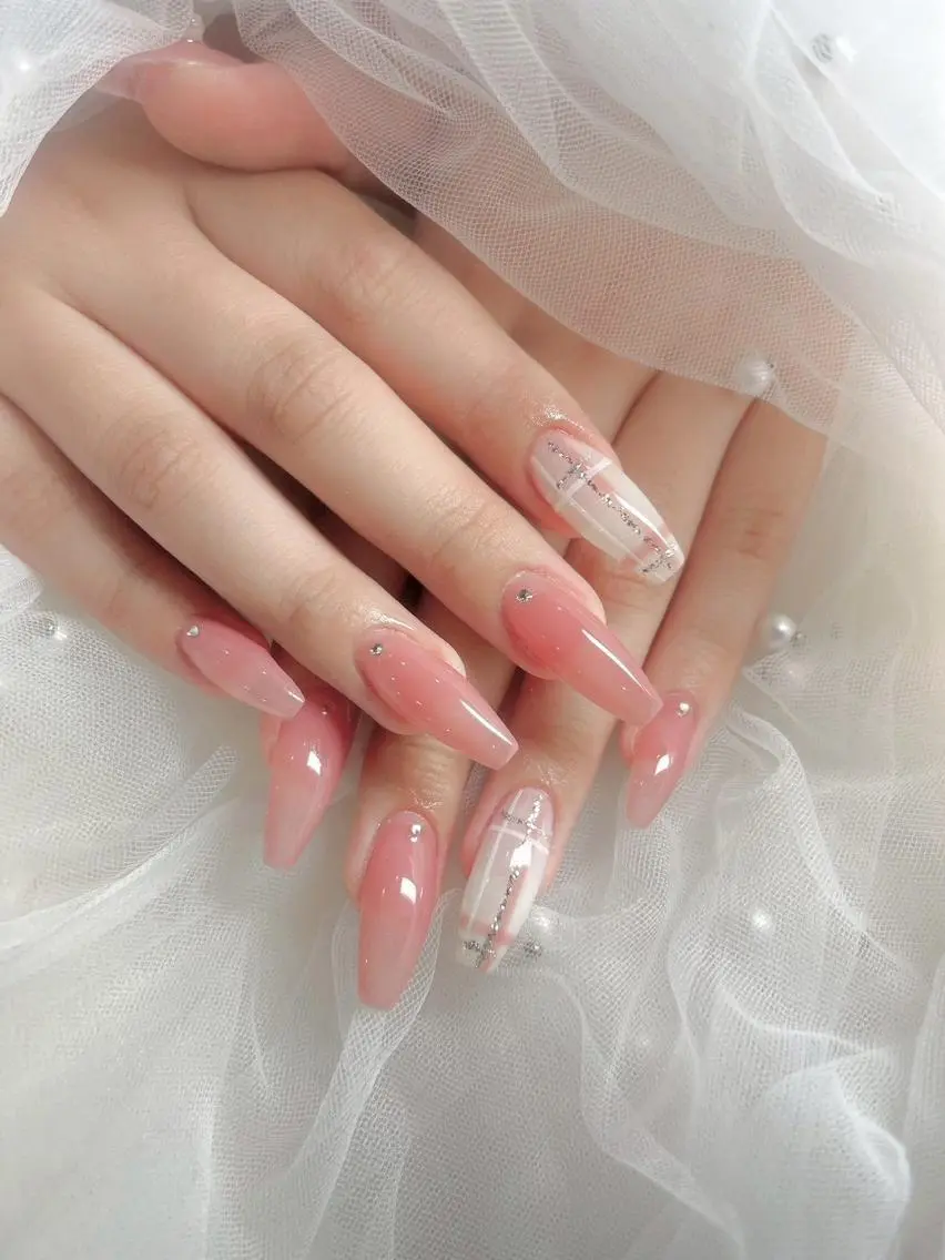 【本日限定】オフありチップ長さ出し💖アート90分コース💝ミニモ限定🉐大きいパーツ1つ無料の写真