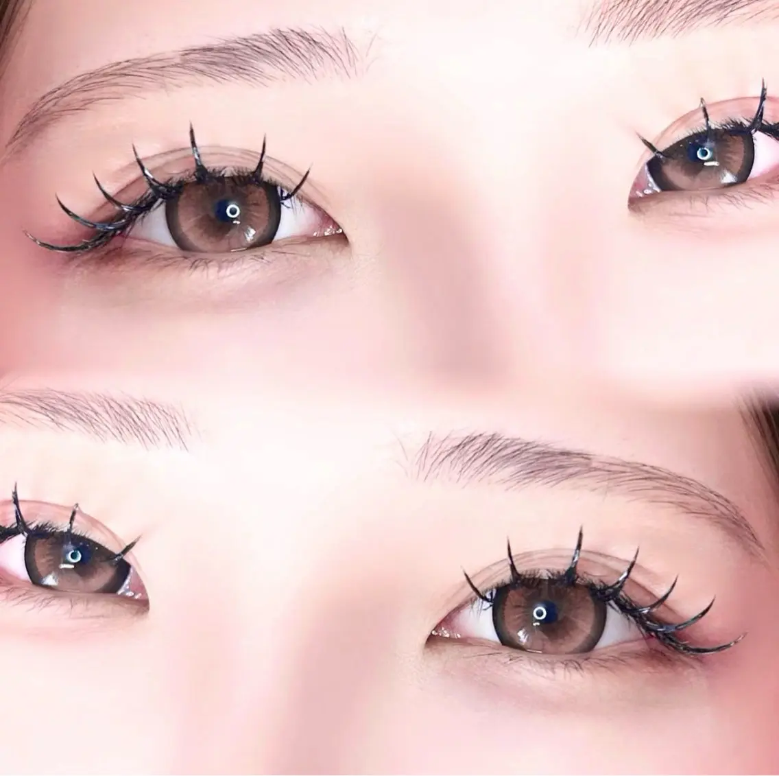 マツエク・マツパ 。ꕤ°₊sakura 束感まつ毛⊹𓈒✿のマツエク・マツパデザイン
