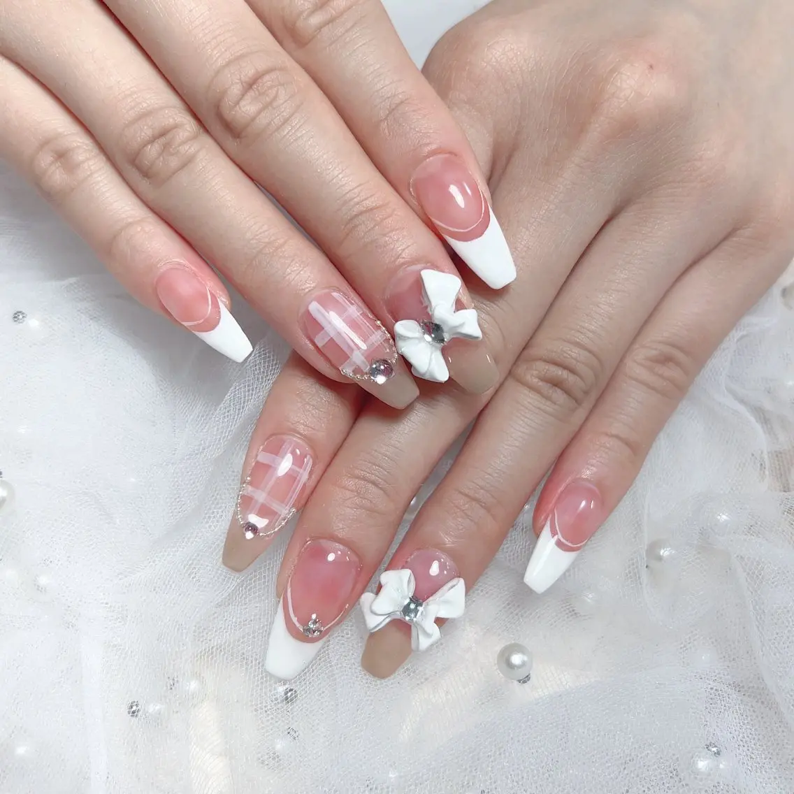ネイル ハンドネイル 🎀M nails✨ ビューティーのネイルデザイン