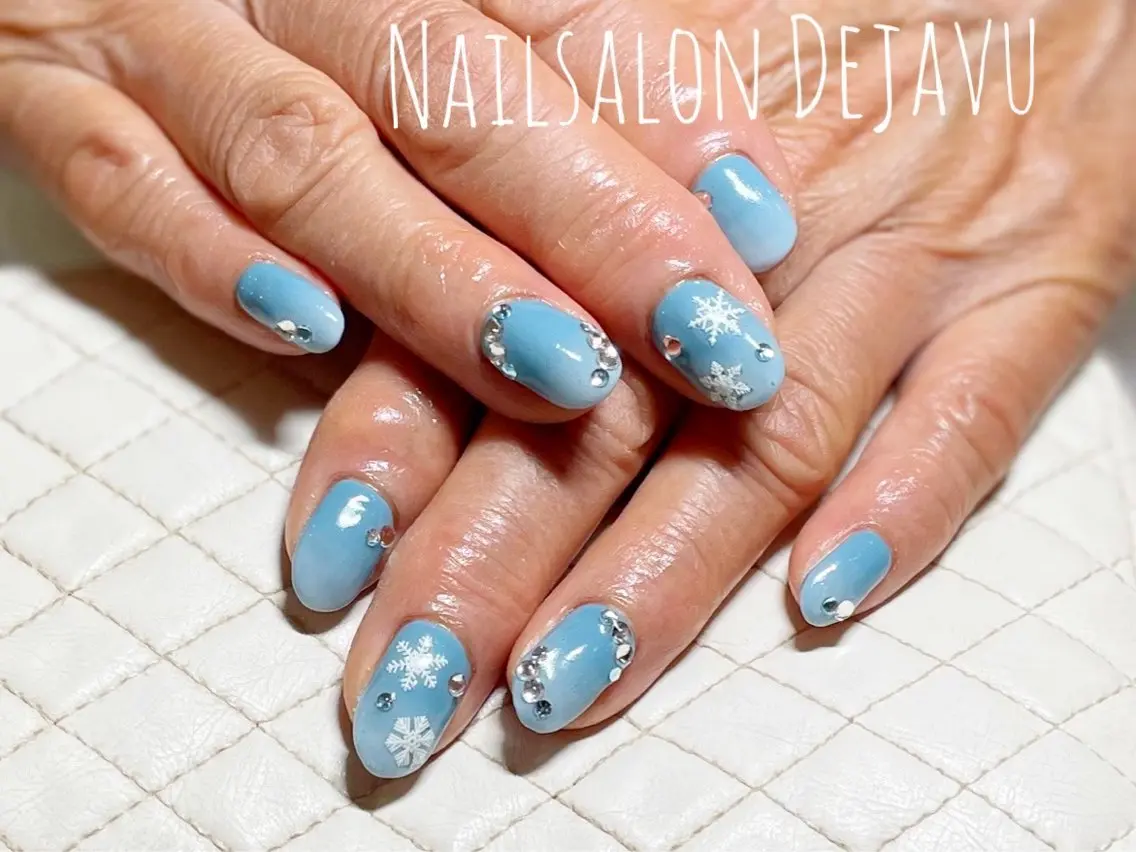 ネイル 冬ネイル Nailsalon Dejavuのネイルデザイン