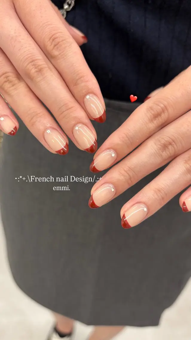 ネイル チークネイル フラッシュネイル フレンチネイル ガーリー 氷ネイル・うるうるネイル ハンドネイル emmi nailのネイルデザイン