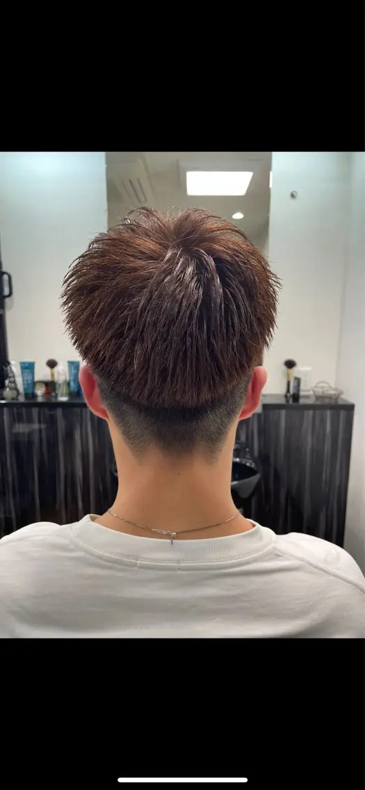 ショート メンズ スパイキーショート 刈り上げ ショートヘア Nakada Chikaのヘアスタイル