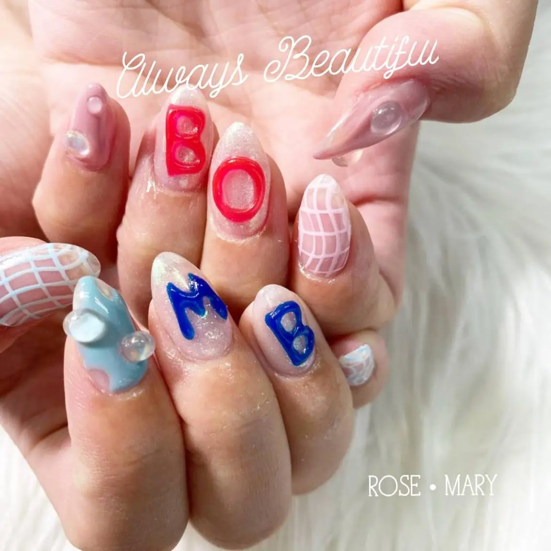 ネイル ハンドネイル ROSE・MARY 木村のネイルデザイン
