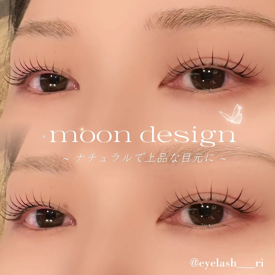マツエク・マツパ ナチュラル まつげパーマ 一重×まつ毛パーマ マツパ eyelash Lily Rinaのマツエク・マツパデザイン
