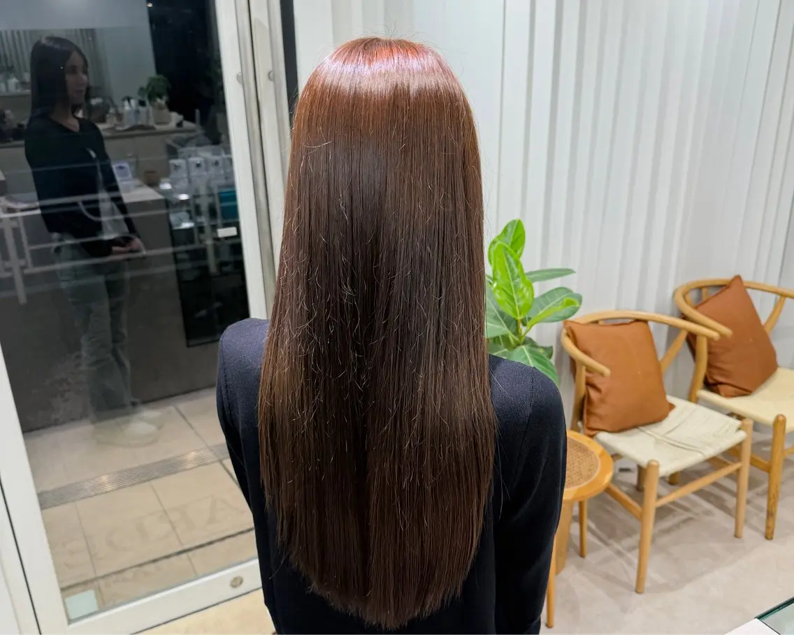 ロング カラー ヘアカラー トリートメント 艶カラー/髪質改善 /たいが🐯のヘアスタイル
