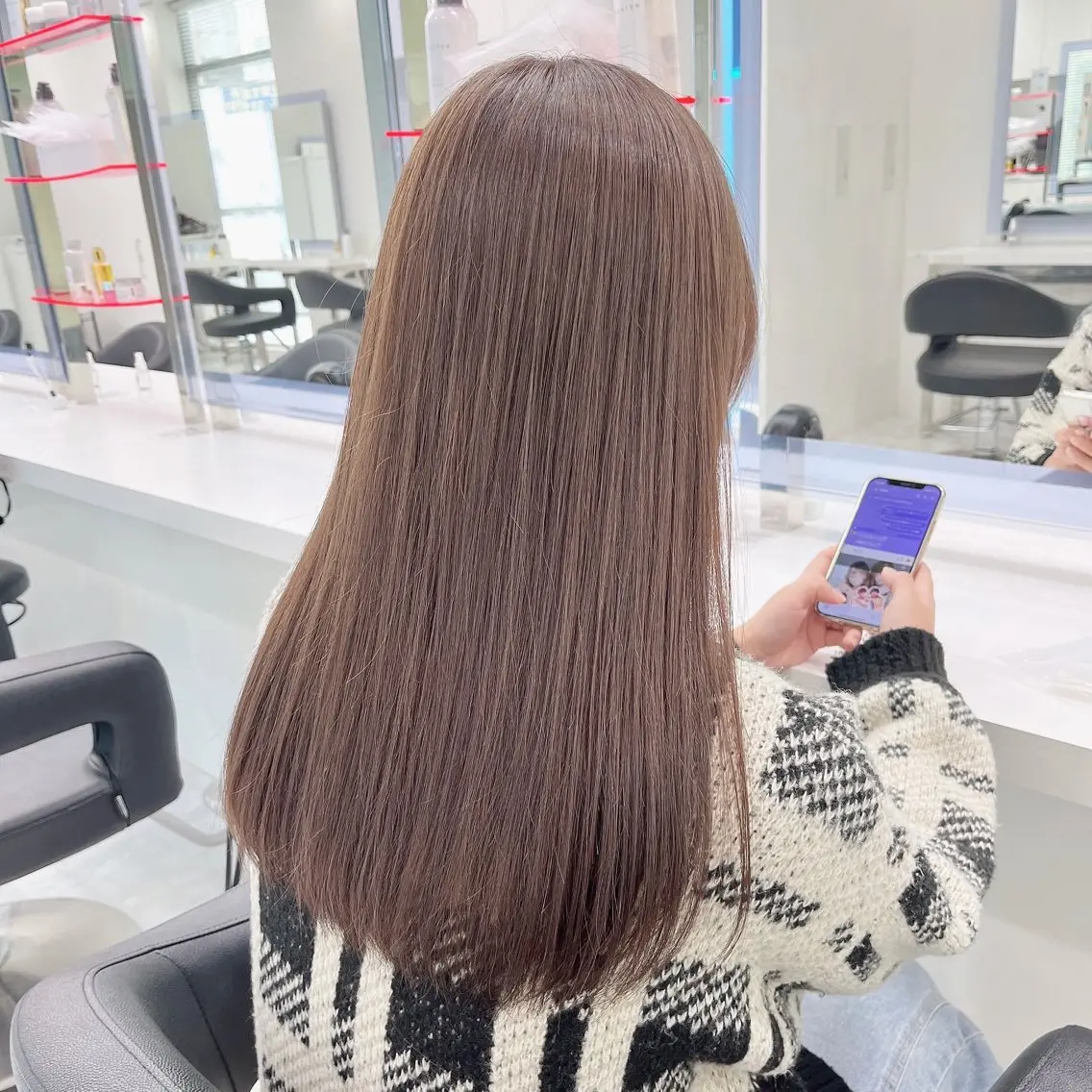カラー ヘアカラー トリートメント 似合わせ💗骨格矯正 💗透明感カラー💗のヘアスタイル