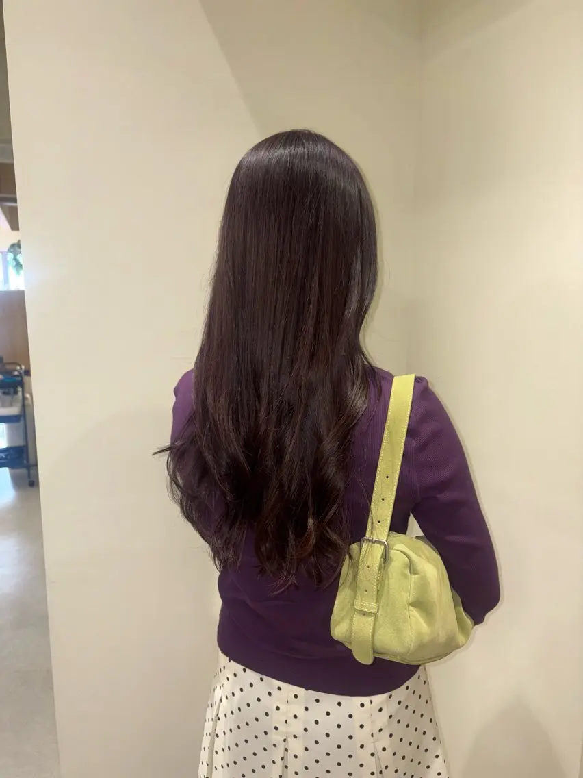 ロング カラー カット ヘアカラー トリートメント Natsuki /HUIのヘアスタイル