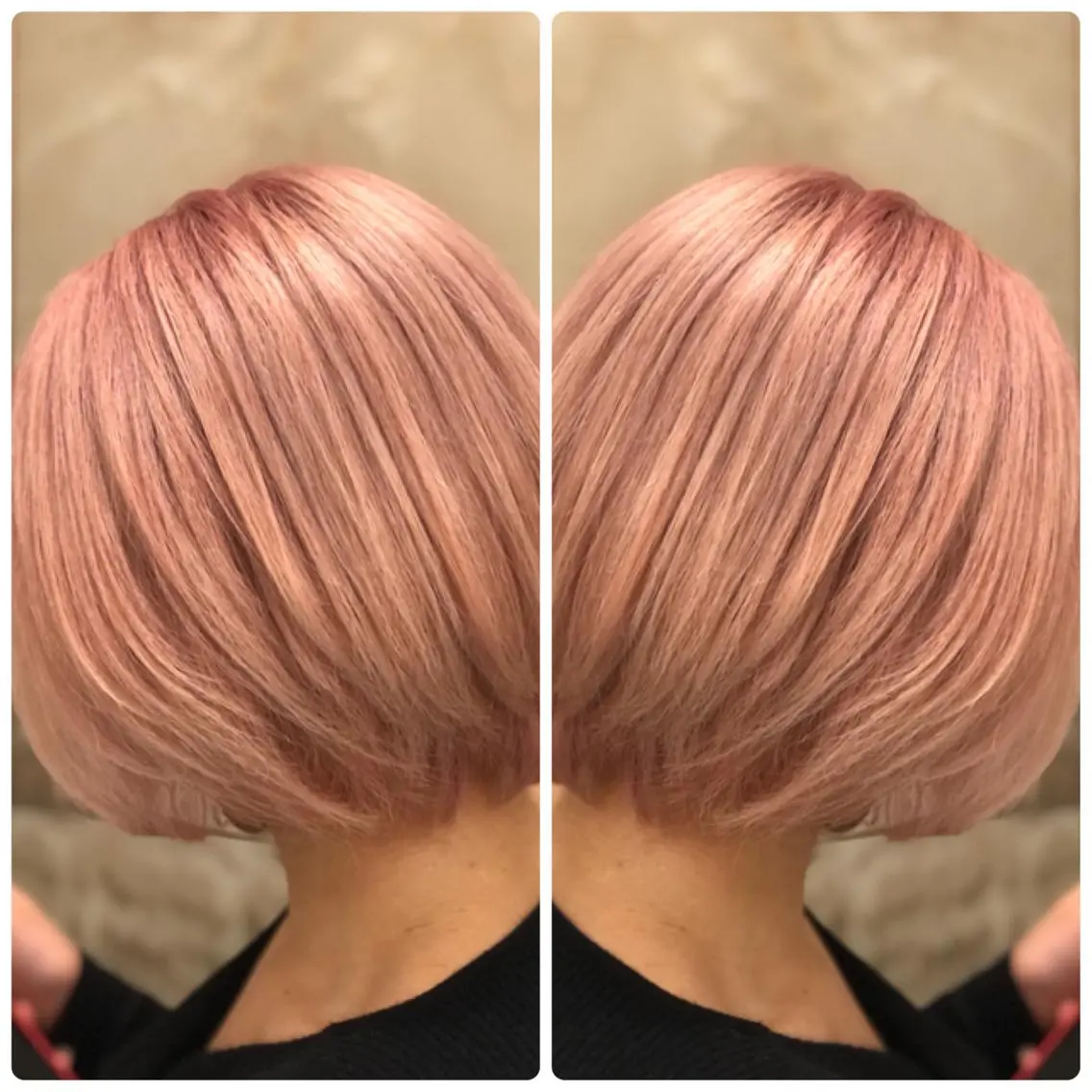 ショート カラー ピンクカラー ヘアカラー トリートメント 小山内 龍一郎 店長のヘアスタイル
