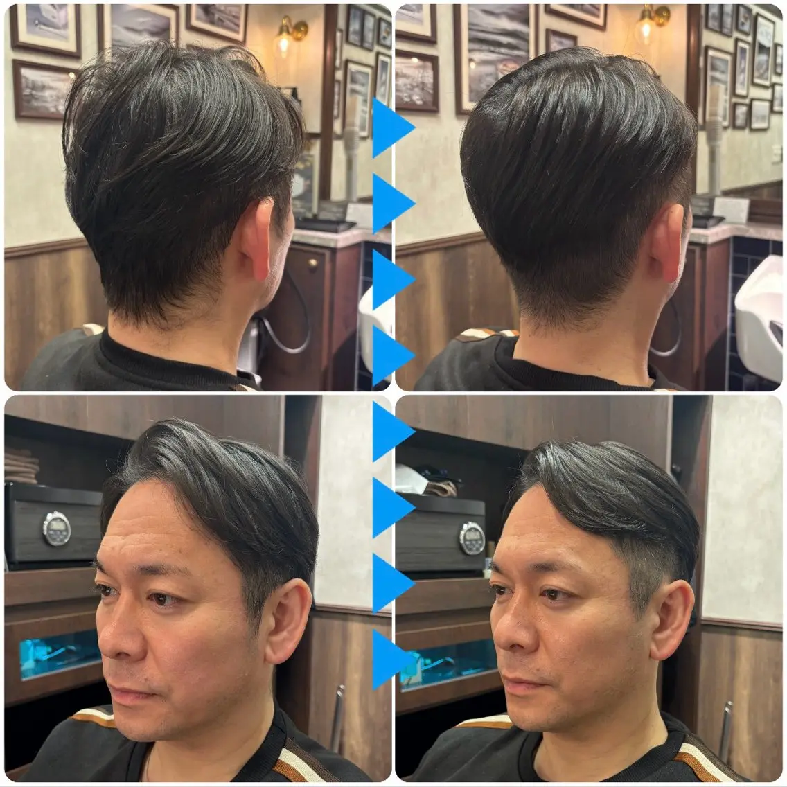 ショート メンズ ビジネス 池田 湧／IKEDA YUのヘアスタイル