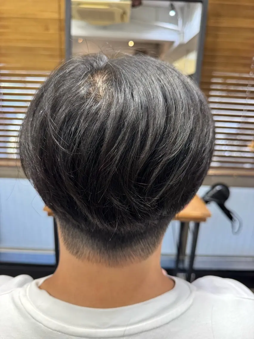 ミディアム メンズ 艶カラー🎀 YUUKAのヘアスタイル