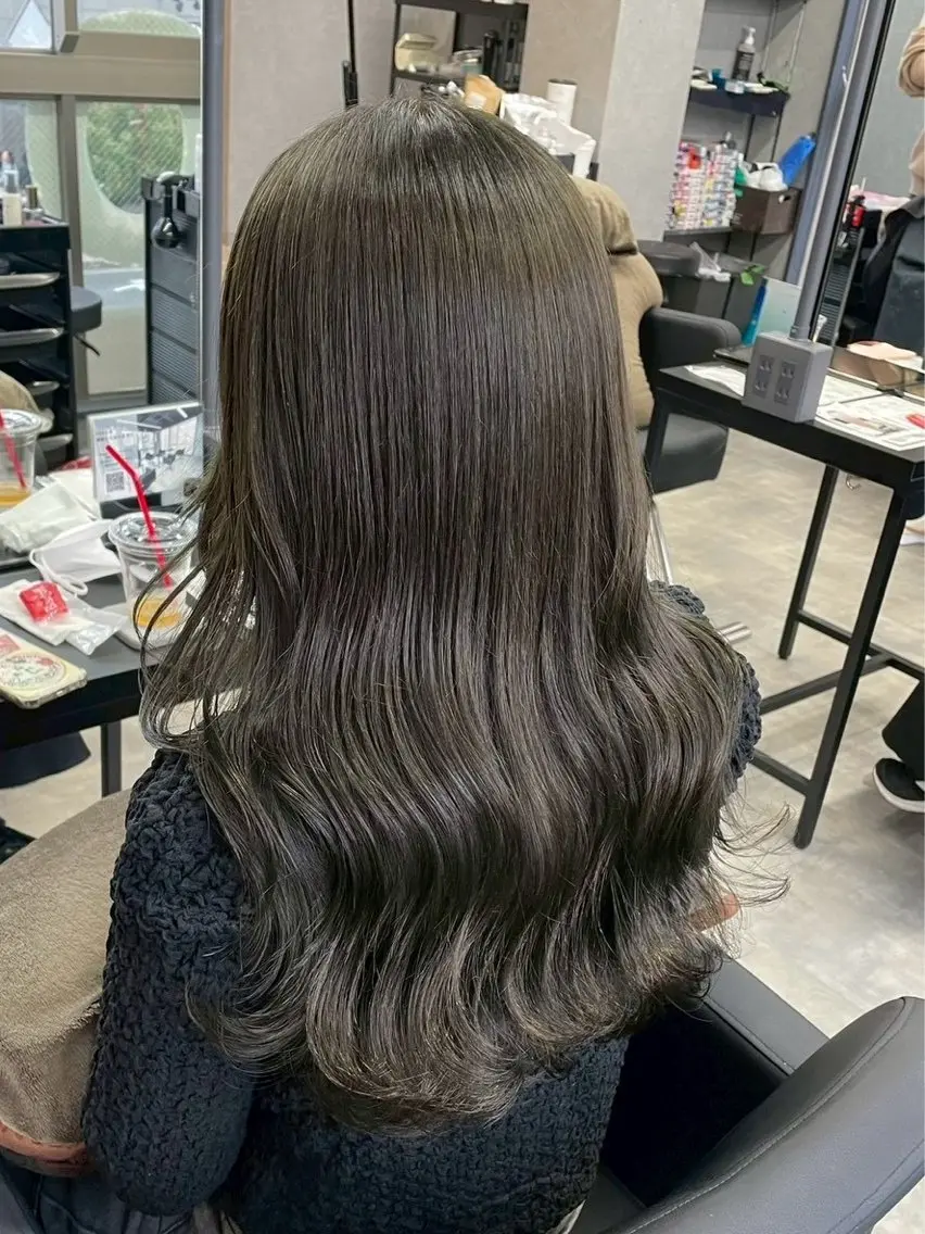 カラー りこ / 透明感カラー🎀🫧のヘアスタイル