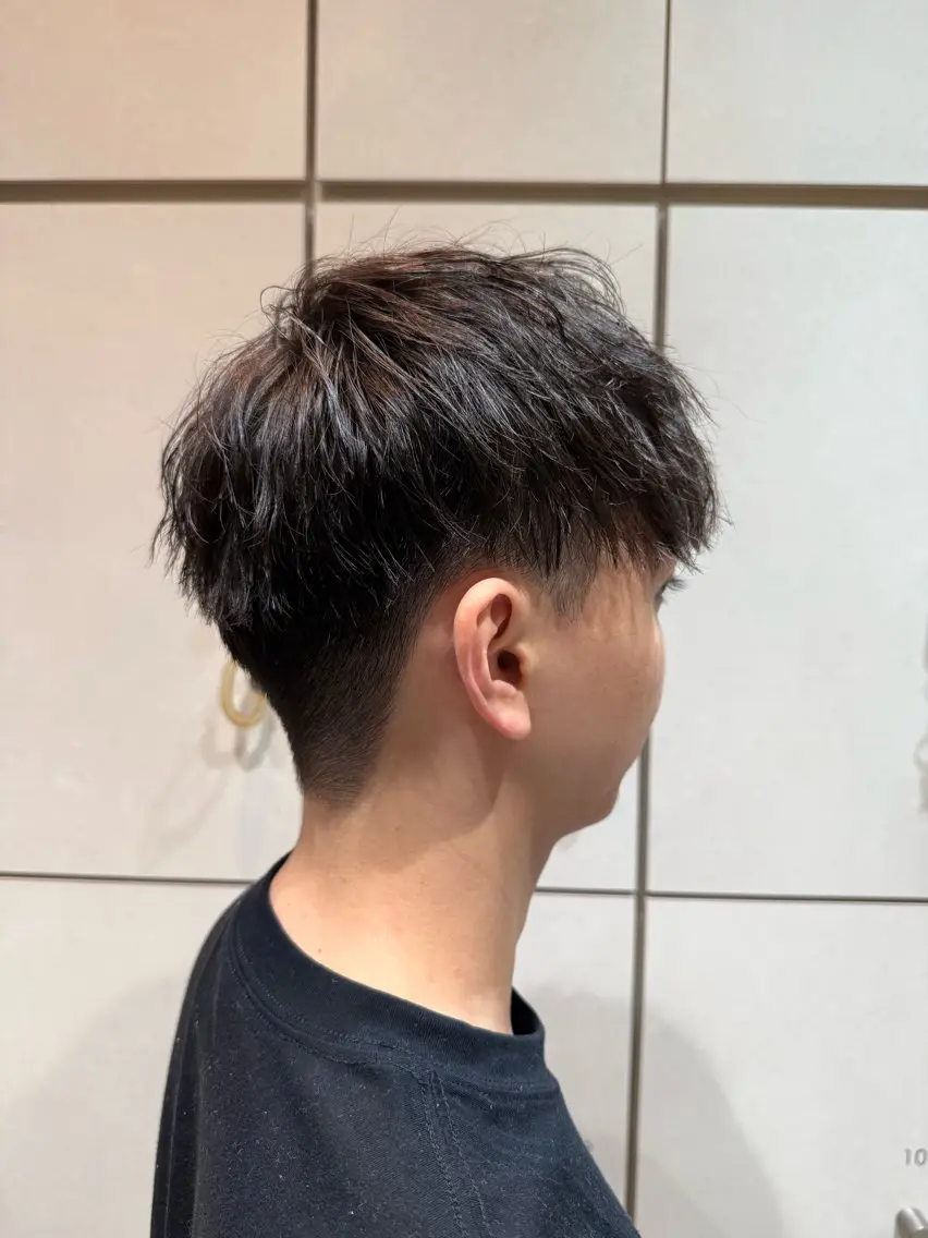 パーマ メンズ ゆずき  ︎︎のヘアスタイル