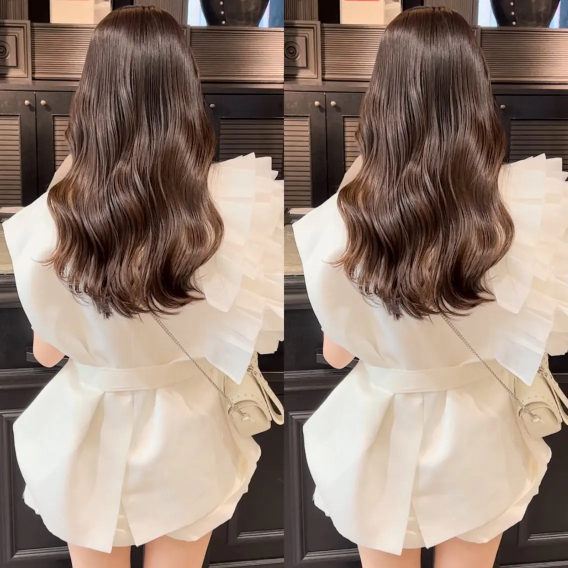 セミロング 🎀艶髪の達人🎀 レイヤー🎀飯田のヘアスタイル
