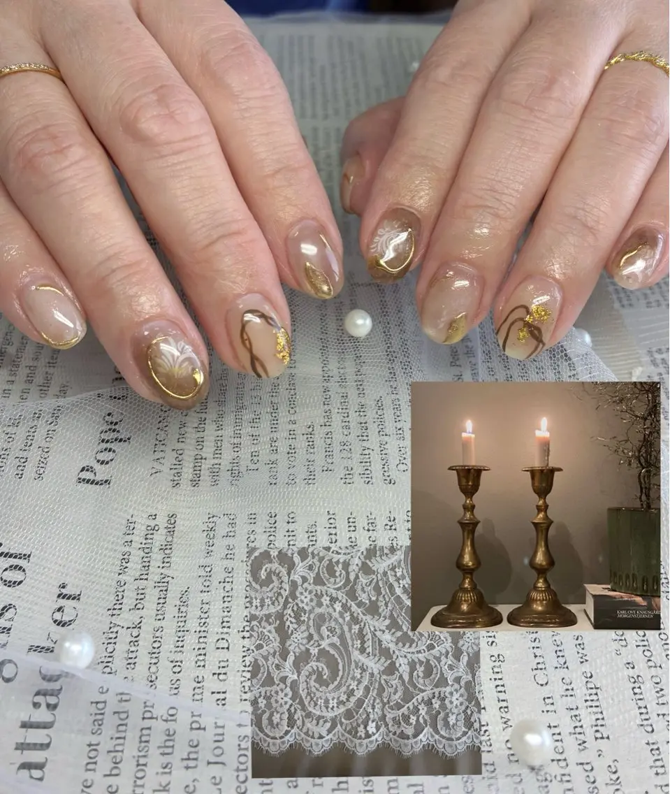 ネイル ニュアンスネイル shiki_nail 🪐のネイルデザイン