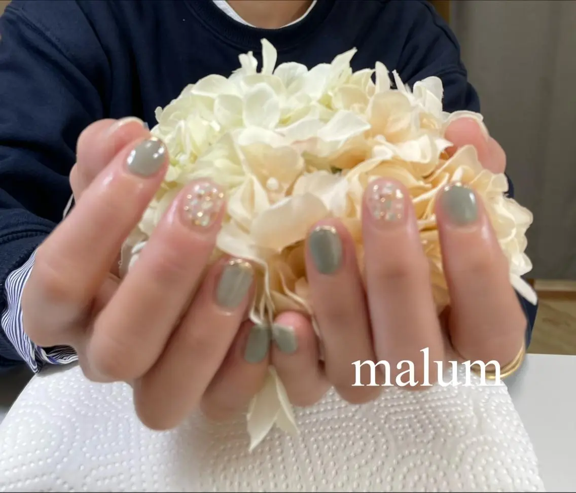 ネイル ハンドネイル malum nailのネイルデザイン