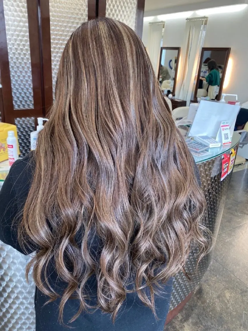 ロング カラー 古橋 瑞希のヘアスタイル