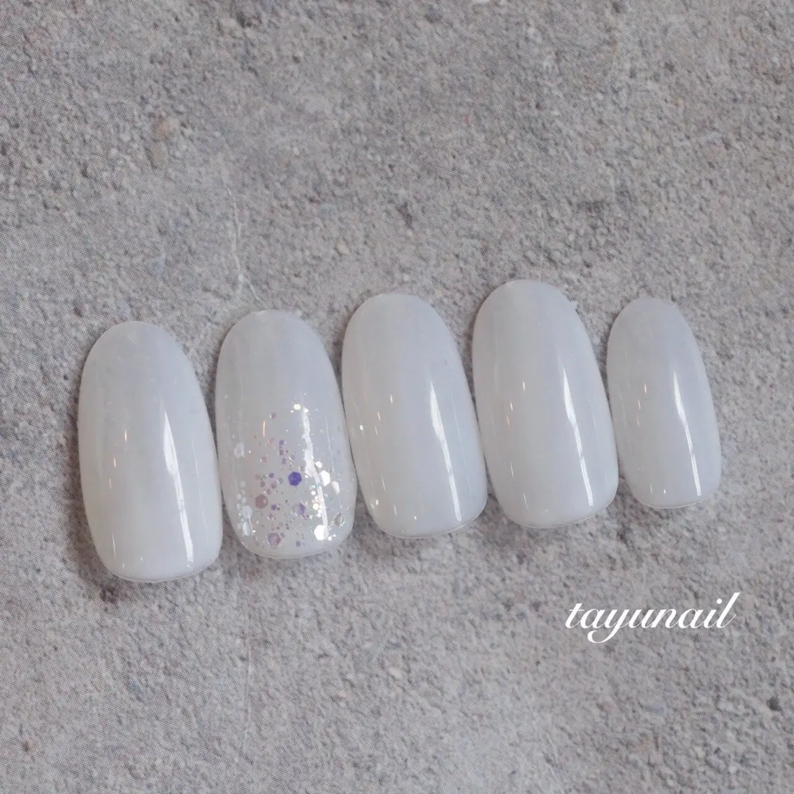 ネイル アートネイル ジェルネイル パラジェル シンプルネイル 春ネイル ハンドネイル ネイルサロン 【たゆnail】のネイルデザイン