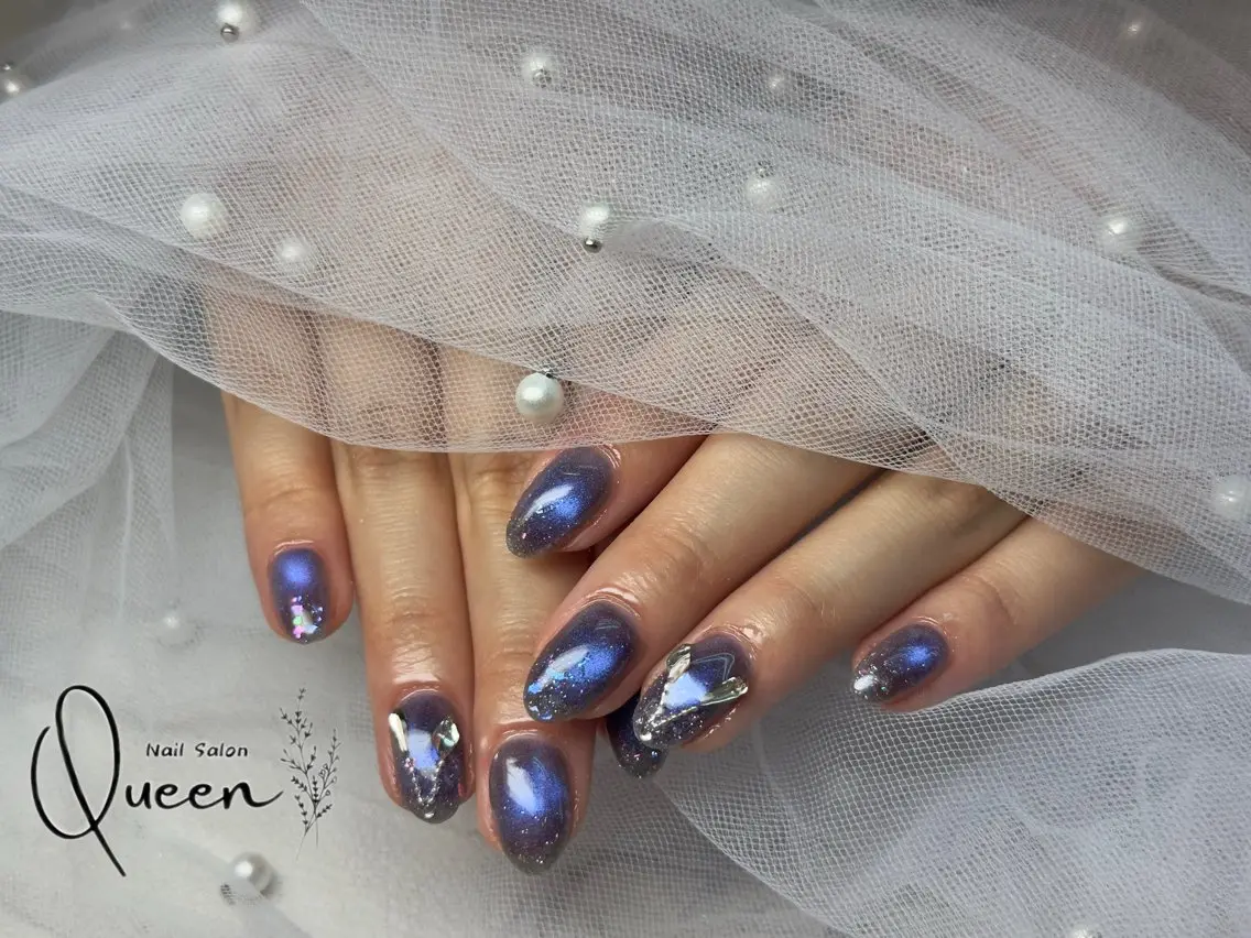 ネイル ハンドネイル Queennail 北堀江AYAのネイルデザイン